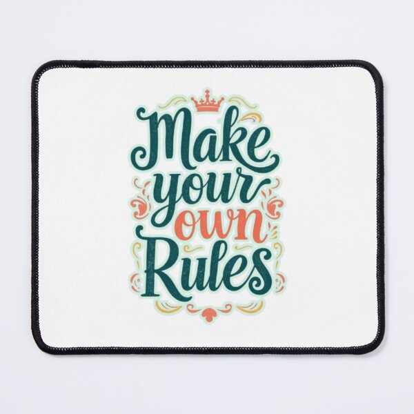 Item preview, Empowering Make Your Own Rules Crown Illustration designed and sold by Miheerala.