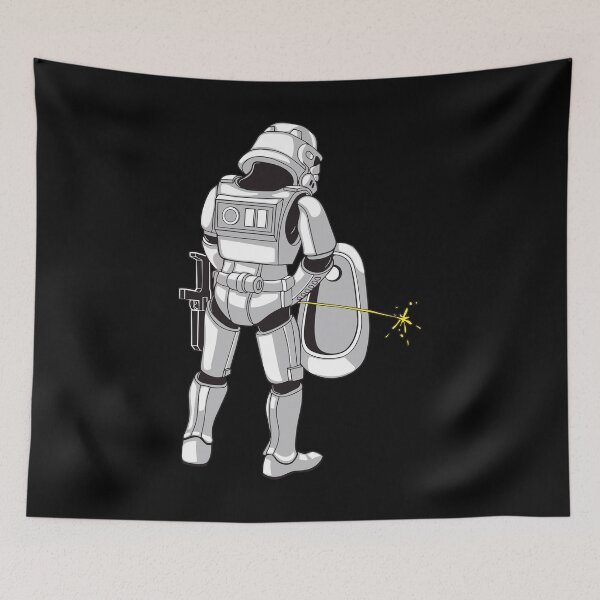 Item preview, Stormtrooper Peeing designed and sold by Peggy D Schafer.