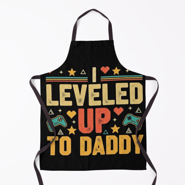 Item preview, I Leveled Up To Daddy Simple Funny Gaming Dad Humor Tee designed and sold by Designs-RZ.