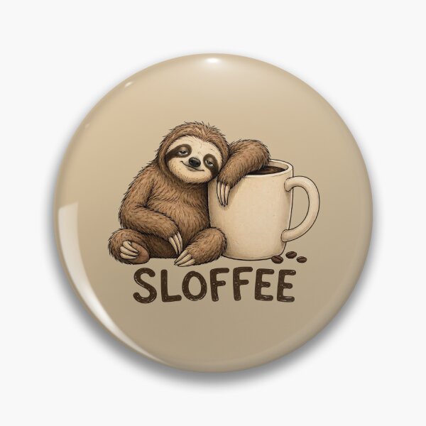 Item preview, Sloffee Sloth Coffee Lover designed and sold by olosra.