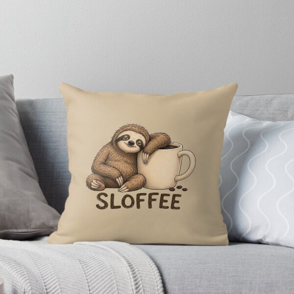 Item preview, Sloffee Sloth Coffee Lover designed and sold by olosra.