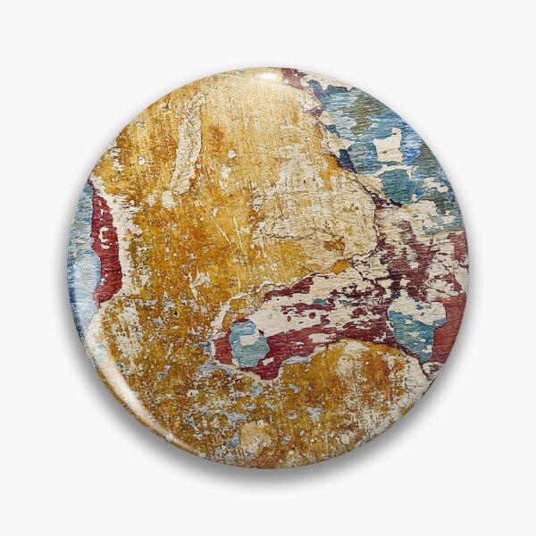 Item preview, Rustic Mediterranean Peeling Paint Wall Abstract Photo designed and sold by Jonnekesart.