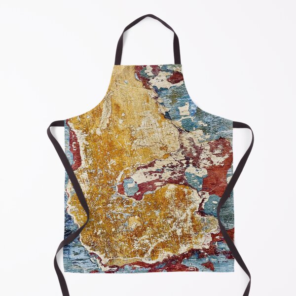 Item preview, Rustic Mediterranean Peeling Paint Wall Abstract Photo designed and sold by Jonnekesart.