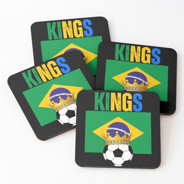 Item preview, Brazil Kings of Football Soccer Fan Design designed and sold by Karim-Karem.