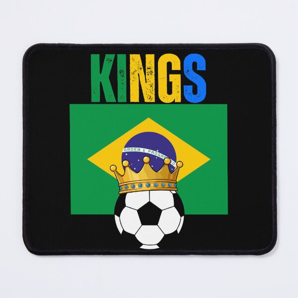 Item preview, Brazil Kings of Football Soccer Fan Design designed and sold by Karim-Karem.