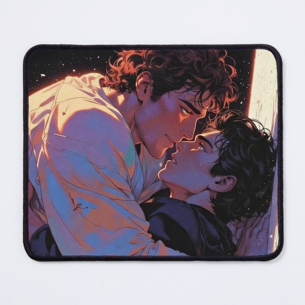 Item preview, Hockey Rivals Passionate Kiss on Ice designed and sold by ZhivanCrimson.