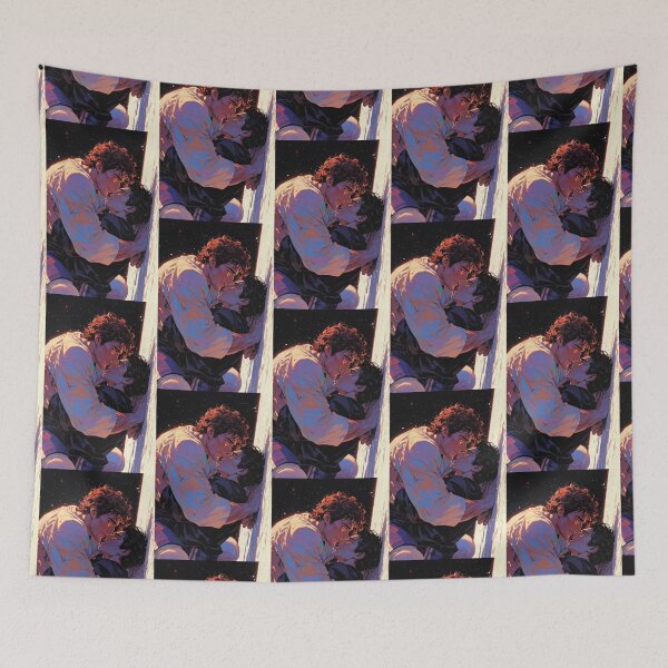 Item preview, Hockey Rivals Passionate Kiss on Ice designed and sold by ZhivanCrimson.