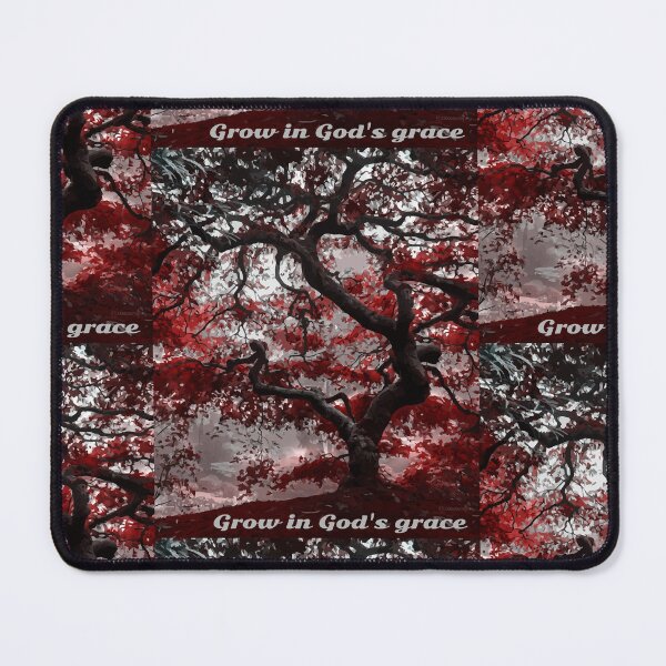 Item preview, Grow in God’s Grace - 2 Peter 3:18 Fantastic funky tree art designed and sold by FTLOG.