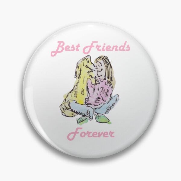 Item preview, Woman and her dog best friends designed and sold by Inky Fingers Illustrations.