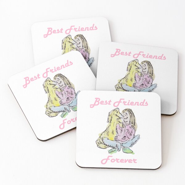Item preview, Woman and her dog best friends designed and sold by Inky Fingers Illustrations.