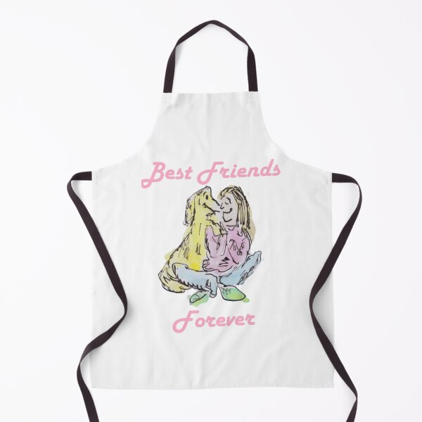 Item preview, Woman and her dog best friends designed and sold by Inky Fingers Illustrations.