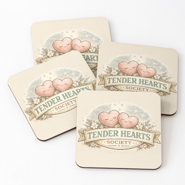 Item preview, Tender Hearts Society – Soft Vintage Love Club designed and sold by BeaVibes.