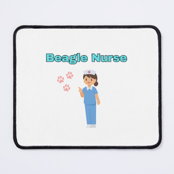 Item preview, Cute Beagle Nurse Dog Design for Healthcare Workers designed and sold by VersaStyles.