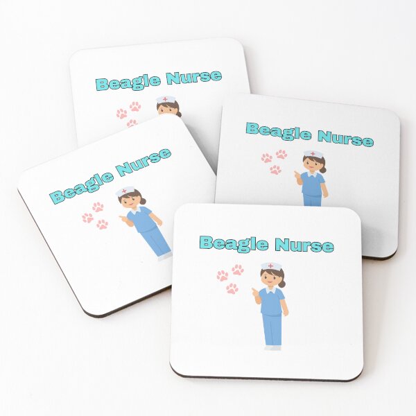 Item preview, Cute Beagle Nurse Dog Design for Healthcare Workers designed and sold by VersaStyles.