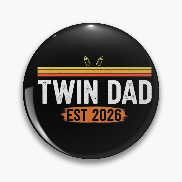 Item preview, Twin Dad Est 2026 Simple Funny Loading Please Wait Humor designed and sold by Designs-RZ.