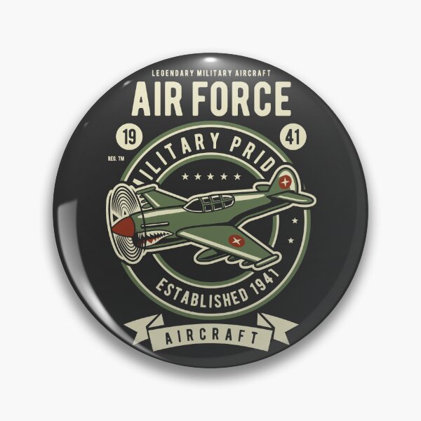 Item preview, Vintage 1941 Military Aircraft Air Force - Retro Warbird Fighter Plane Design designed and sold by 1001T-Shirt.