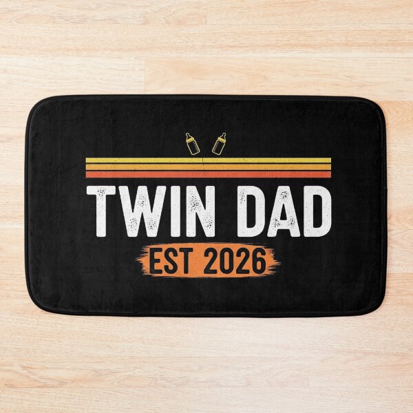 Item preview, Twin Dad Est 2026 Simple Funny Loading Please Wait Humor designed and sold by Designs-RZ.