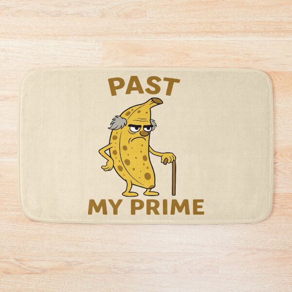 Item preview, Past My Prime - Old Banana with Walking Stick designed and sold by Regal Rev.