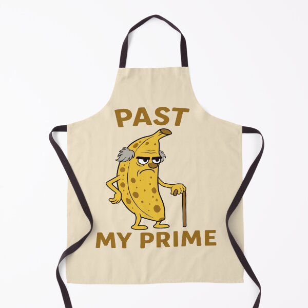 Item preview, Past My Prime - Old Banana with Walking Stick designed and sold by Regal Rev.