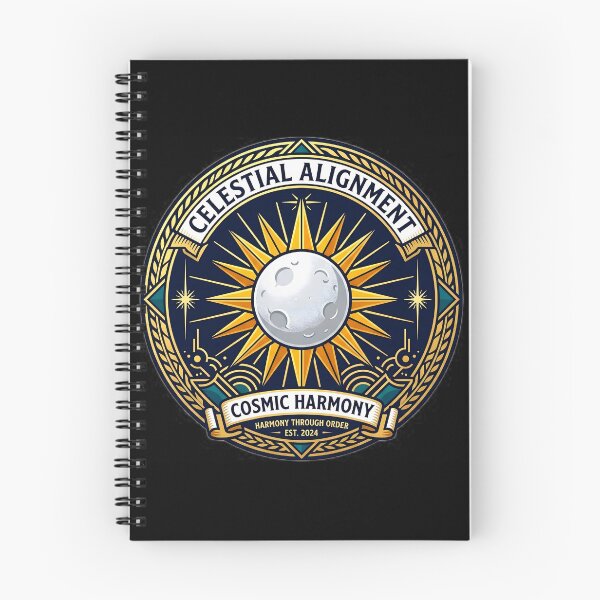Item preview, Celestial Solar Eclipse Sun and Moon Vintage Badge designed and sold by Oommen Studio .