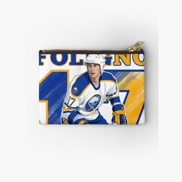 Item preview, Mike Foligno 17 Retro Buffalo Hockey Art designed and sold by Thogan0416.