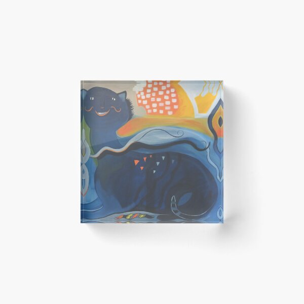 Item preview, Blue Cat in Sunshine designed and sold by shelbyharbison.