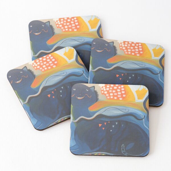 Item preview, Blue Cat in Sunshine designed and sold by shelbyharbison.