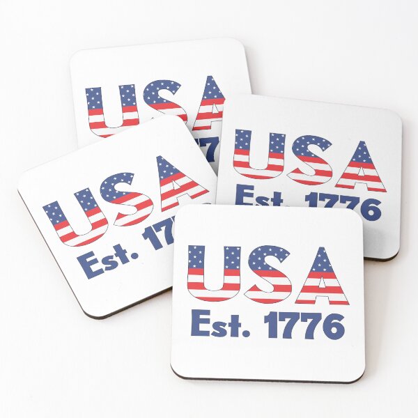Item preview, USA Est 1776 designed and sold by StrokeONoGenius.