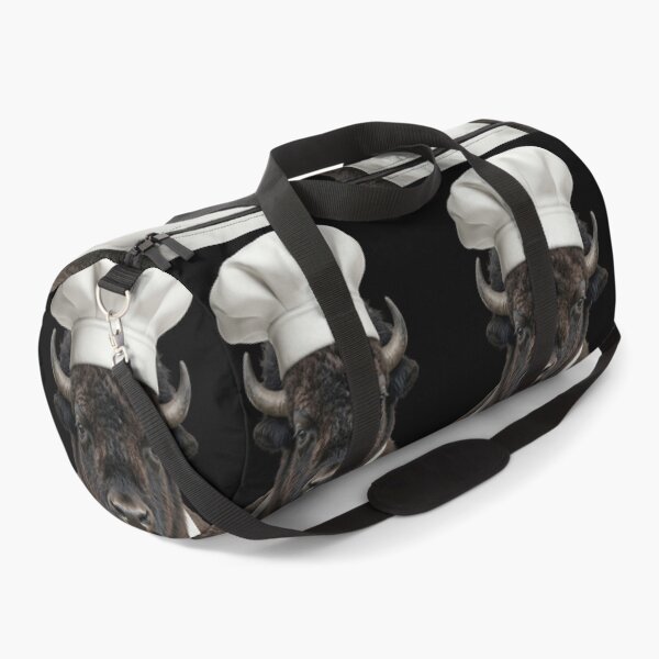Item preview, Funny American Bison Chef Realistic Animal Cooking Humor Art designed and sold by LazyOwlStore.