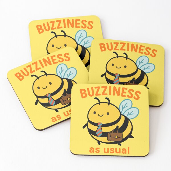 Item preview, Buzziness As Usual - Bee Going to Work designed and sold by Regal Rev.