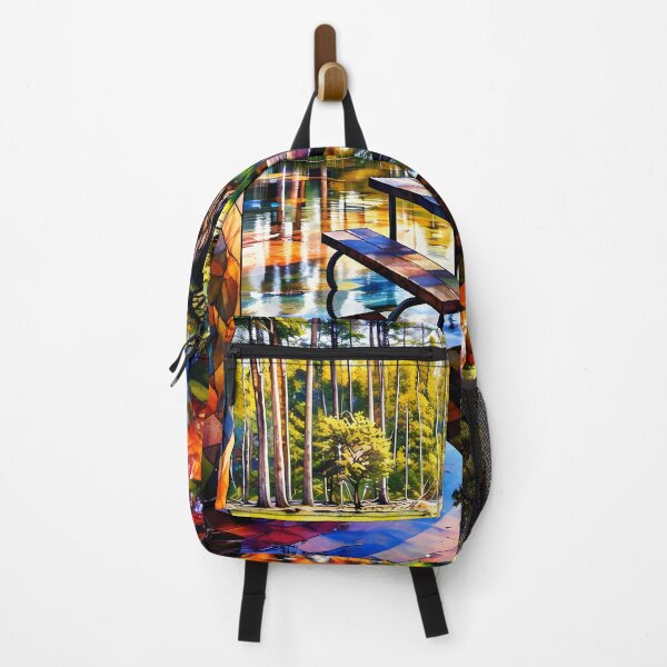 Item preview, Colorful Forest Picnic Scene designed and sold by cuprum.