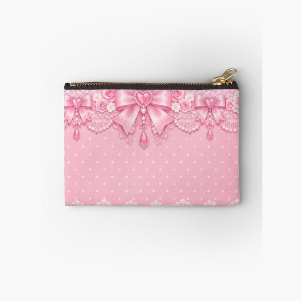 Item preview, Pink Lace Polka Dot Pattern designed and sold by Aramdesing.