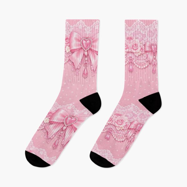 Item preview, Pink Lace Polka Dot Pattern designed and sold by Aramdesing.