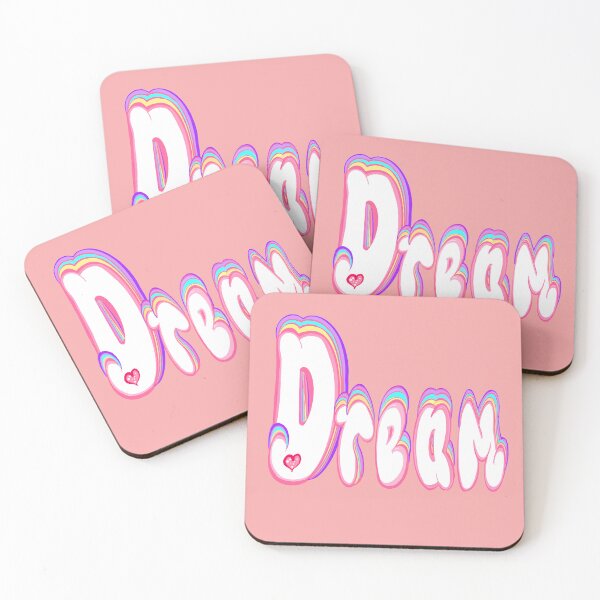 Item preview, Dream Dreams Dreamer Pastel Bubble Letters Aesthetic designed and sold by Artonmytee.