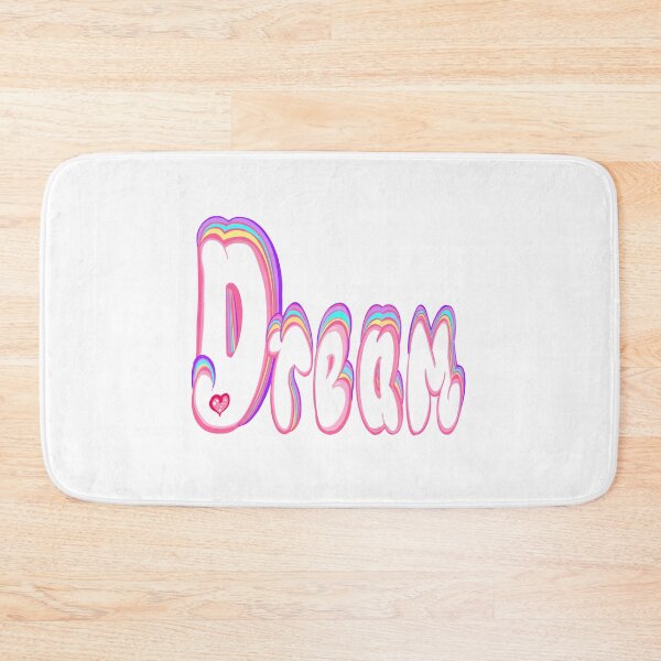 Item preview, Dream Dreams Dreamer Pastel Bubble Letters Aesthetic designed and sold by Artonmytee.