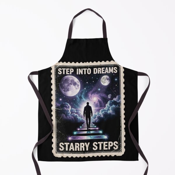 Item preview, **Starry Steps Vintage Cosmic Graphic T-Shirt | Dreamcore Galaxy Streetwear Tee** designed and sold by CallisC-Arts.