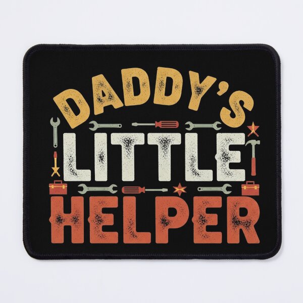 Item preview, Daddy's Little Helper Simple Funny Kids Tee Cute Gift designed and sold by Designs-RZ.