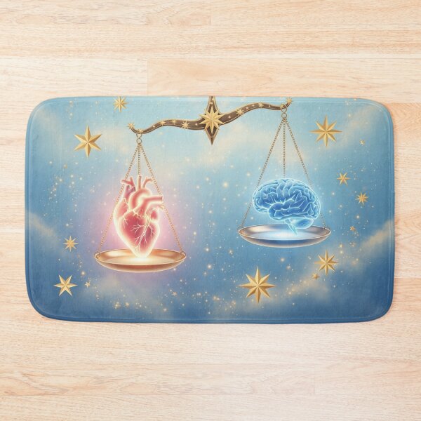 Item preview, Libra Balance: Celestial Harmony between Heart and Mind in a Mystical Astrological Setting designed and sold by karina360.