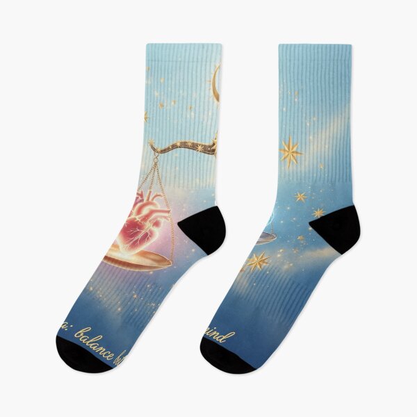Item preview, Libra Balance: Celestial Harmony between Heart and Mind in a Mystical Astrological Setting designed and sold by Karina Creative Studio.