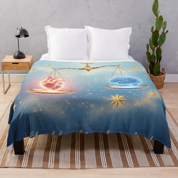 Item preview, Libra Balance: Celestial Harmony between Heart and Mind in a Mystical Astrological Setting designed and sold by Karina Creative Studio.
