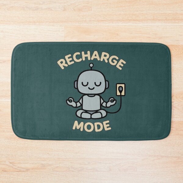 Item preview, Recharge Mode - Charging Robot Meditating designed and sold by Regal Rev.