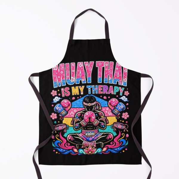 Item preview, Muay Thai is my Therapy designed and sold by CoolCrazyQuirky.