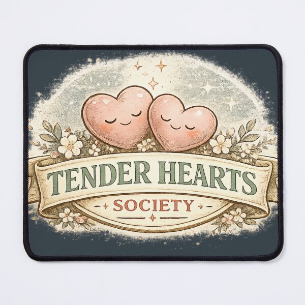 Artikelvorschau, Tender Hearts Society – Soft Vintage Love Club entworfen und verkauft von BeaVibes.