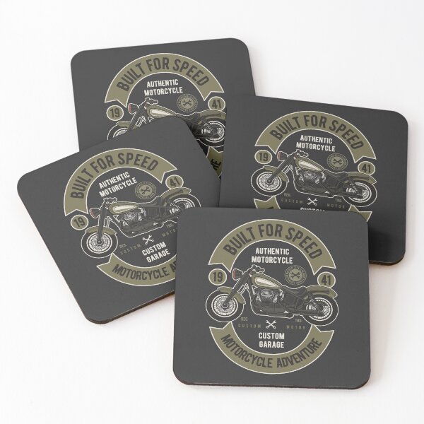 Item preview, Vintage Built For Speed Hot Rod - Retro American Racing Garage Design designed and sold by 1001T-Shirt.