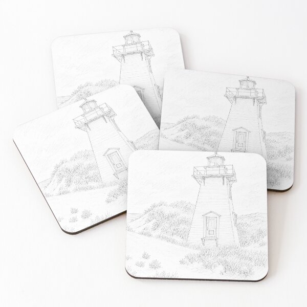 Item preview, St. Peters Harbour Lighthouse PEI designed and sold by Island Art Studios.