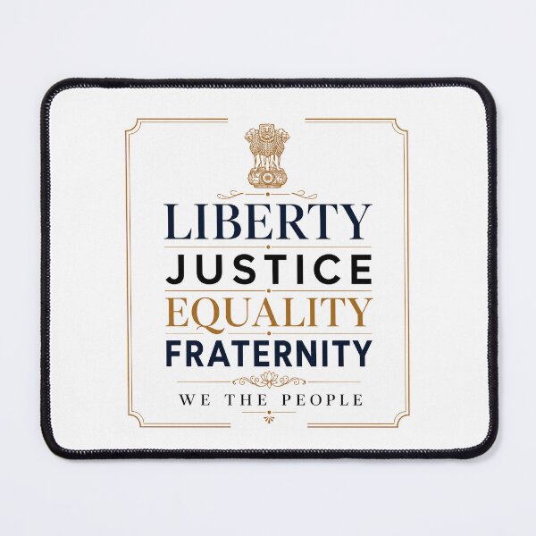 Item preview, Constitution Values Liberty Justice Equality Design designed and sold by ArtsyExplorer.