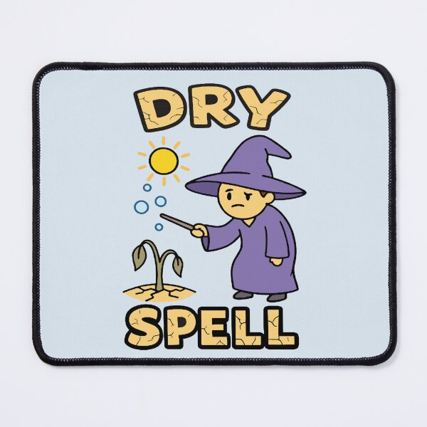 Item preview, Dry Spell - Wizard Failing to Water Plant designed and sold by Regal Rev.