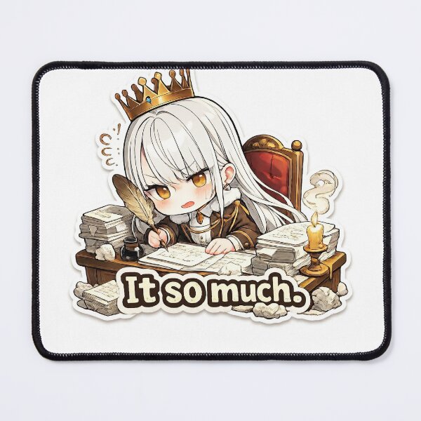 Item preview, Sticker OC novel : it so much designed and sold by Trash-Angel.