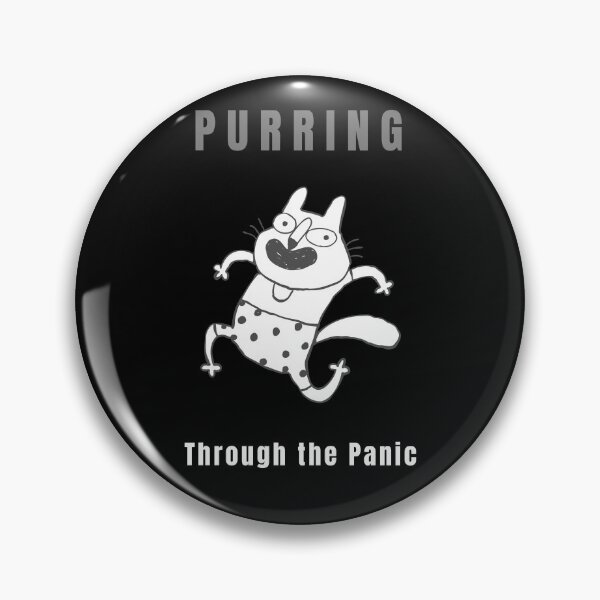 Item preview, War Cats – Purring Through the Panic Chaos Cat Design designed and sold by ContigoART.