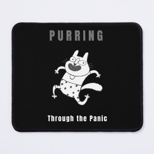 Item preview, War Cats – Purring Through the Panic Chaos Cat Design designed and sold by ContigoART.